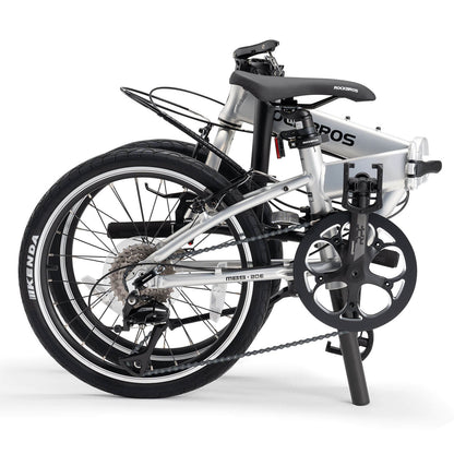 rockbros 20 inch aluminum folding bike 8 speed for city commuting
#color_White Grey