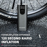 Elektrische fietspomp A8 met digitaal display – 150 PSI – productdetail 5