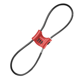 Kabelslot met 5,5 mm staalkabel en cijfercode