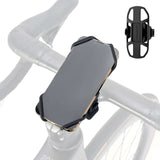 Siliconen telefoonhouder met snelkoppeling voor de fiets