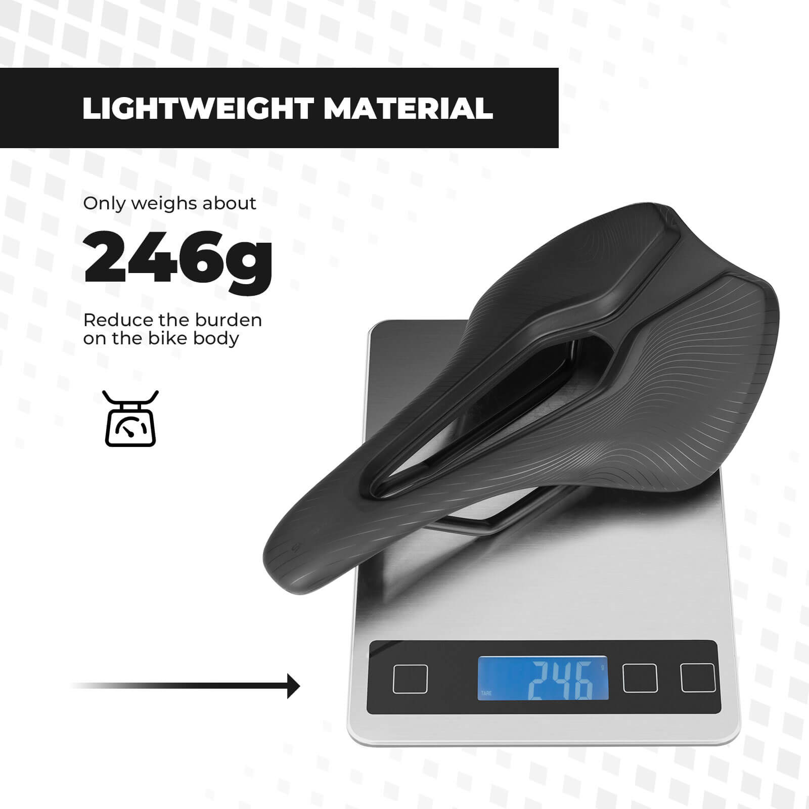 ROCKBROS Bike Saddle Comfortable - ROCKBROS-UK