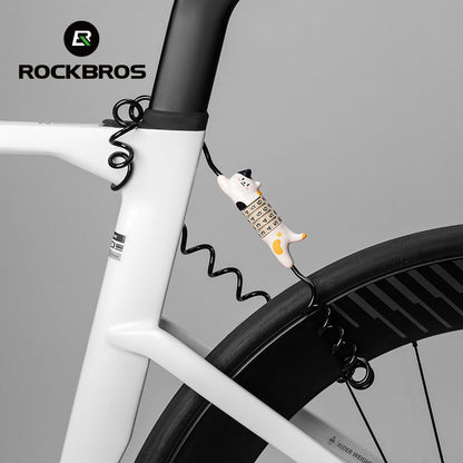 ROCKBROS schattig kat fiets helmslot 130cm