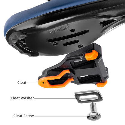 rockbros clipless pedals compatible with shimano spd p601 p602 lightweight and durable cycling pedals #Model_P601