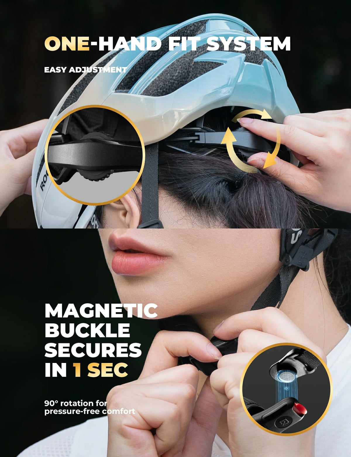 Fietshelm LK-69 met bionische ondersteuning