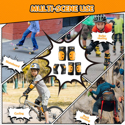 ROCKBROS Kids Cycling & Skate Pads Set