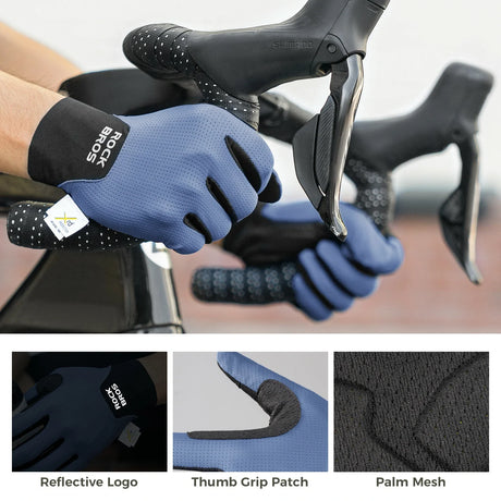 S403-1 lichte zomer fietshandschoenen met padding