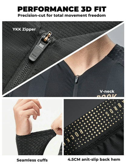 ROCKBROS lange mouw fietsshirt ydcx008#black