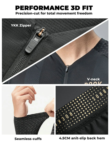 ROCKBROS lange mouw fietsshirt ydcx008#black