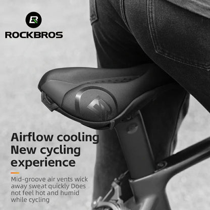 ROCKBROS Memory Foam Bike Saddle Cover - ROCKBROS-UK
