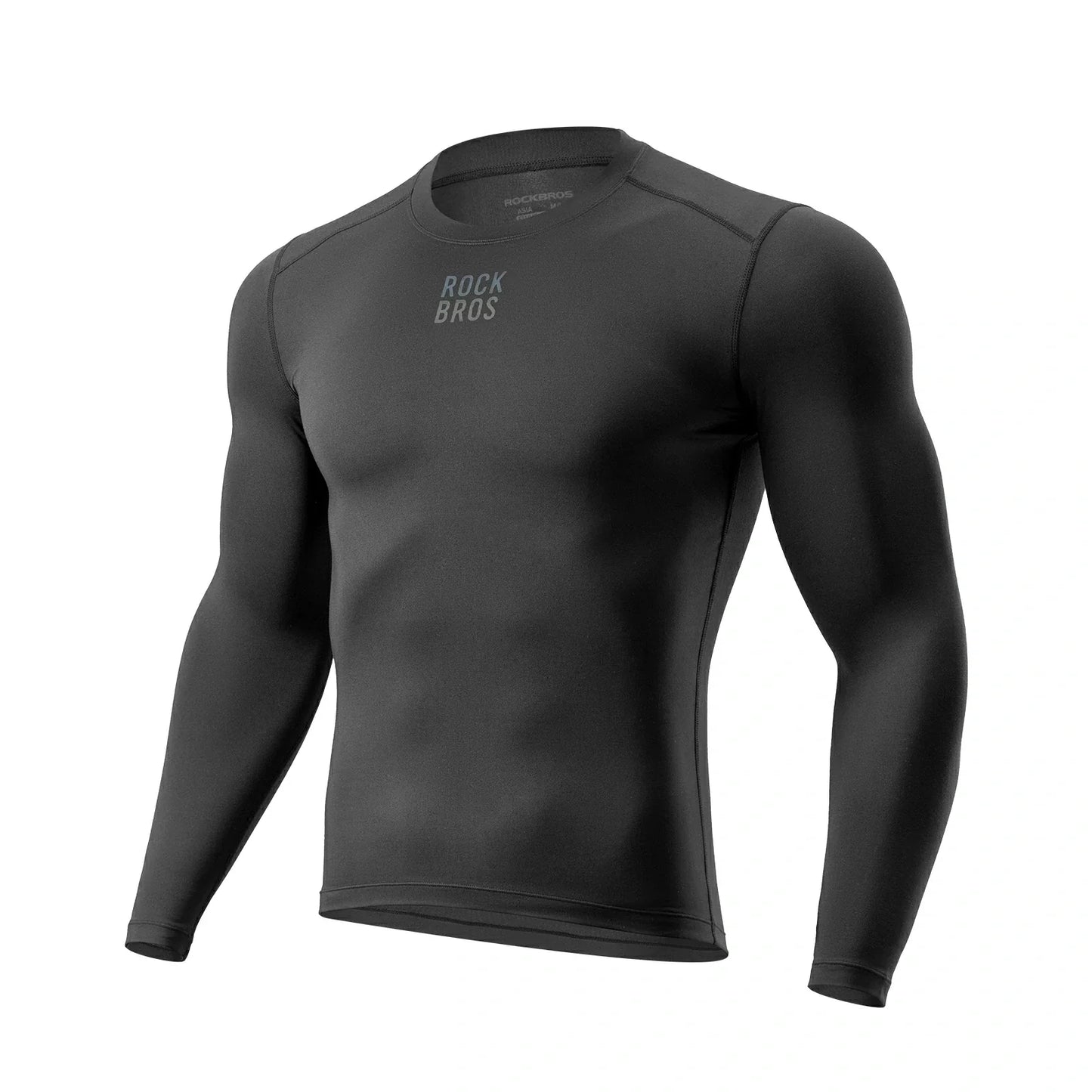 ROCKBROS heren fietsonderhemd fleece lange mouw#m-l