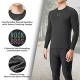 ROCKBROS heren fietsonderhemd fleece lange mouw#xl-xxl