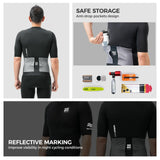 ROCKBROS road to sky heren fietsshirt#black