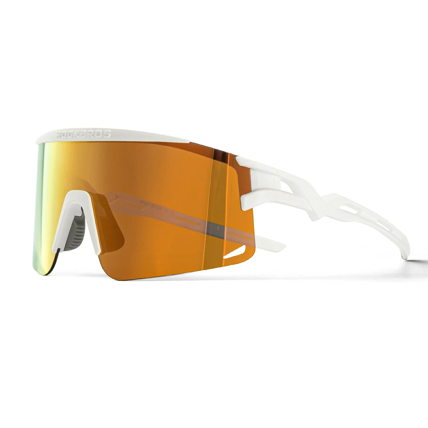 ROCKBROS fotochromische fietsbril uv400 met anti-condens coating#Goud (gepolariseerd)