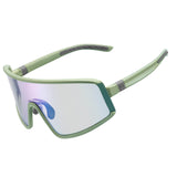 ROCKBROS fotochromische fietsbril anti-condens sp376#kleur_groen