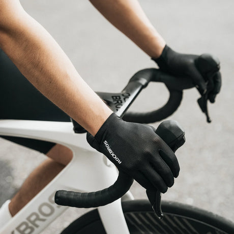Fietshandschoenen met lange vingers en SBR-padding