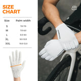 Fietshandschoenen met lange vingers en SBR-padding