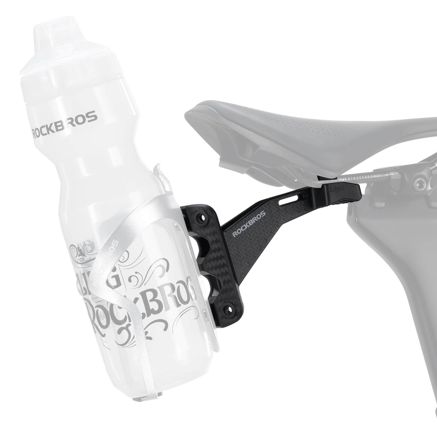 ROCKBROS lichtgewicht fiets bidonhouder set met stevige grip, 2 stuks