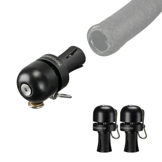 ROCKBROS fietsbel voor racestuur met stuurplug en luide heldere toon#stijl_zwart-2-stuk