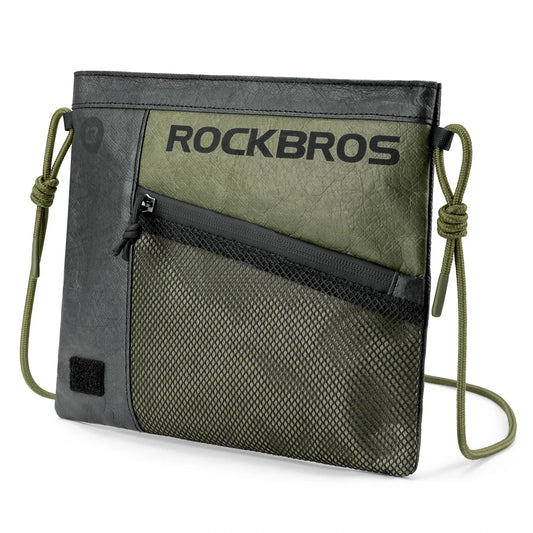 rockbros db002 tyvek® handlebar bag in matte black