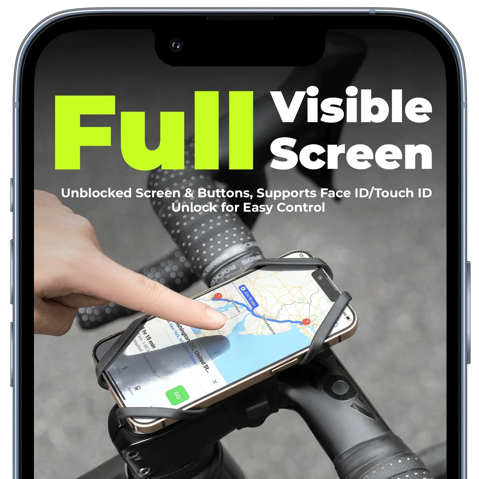 Silicone Bike Phone Holder