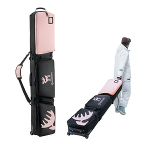 Ski- en snowboardtas met wielen 180 cm