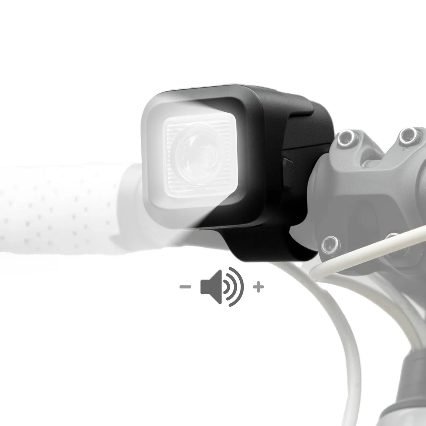 Electric Bicycle Headlight with Horn