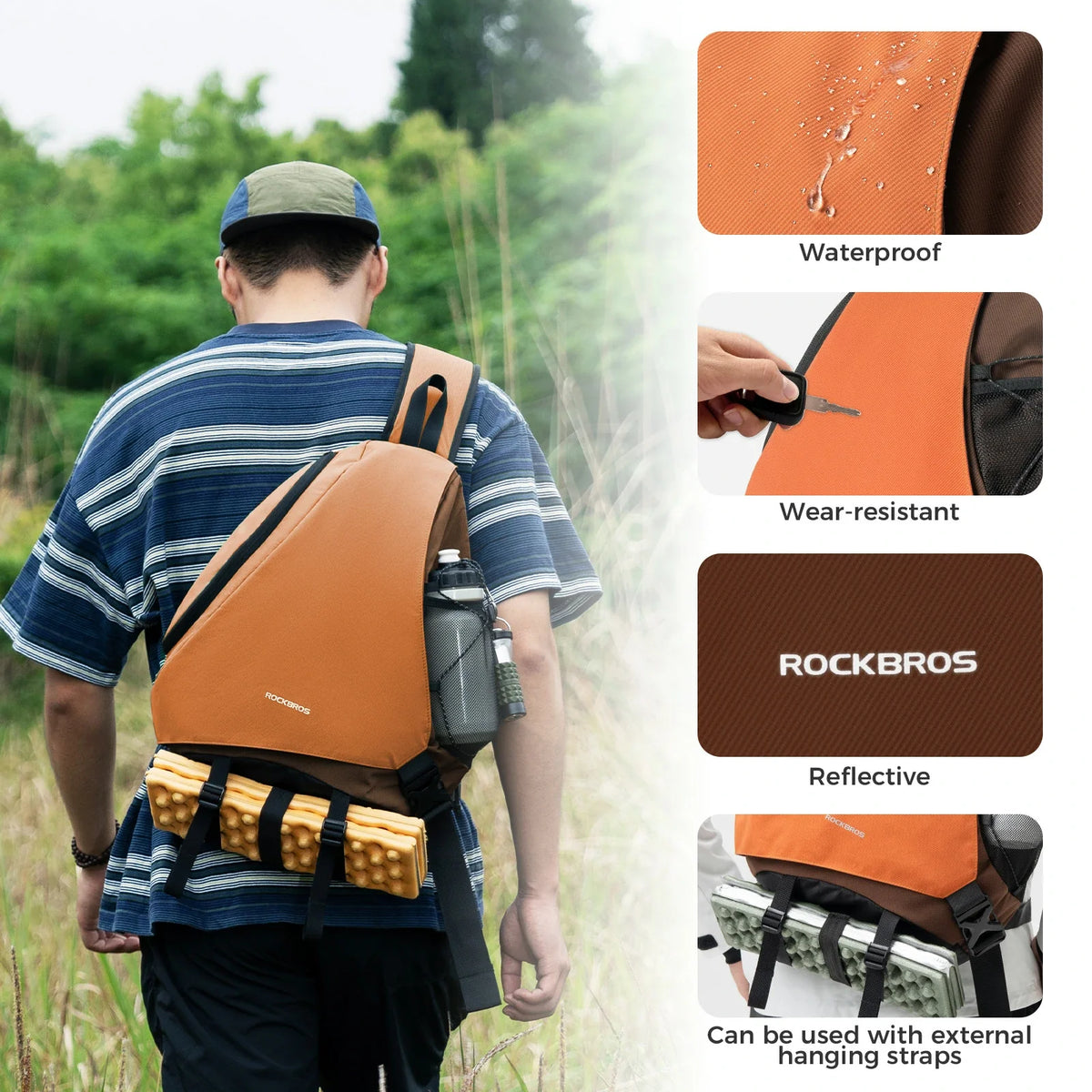 Lichte crossbody rugtas 11,5 L