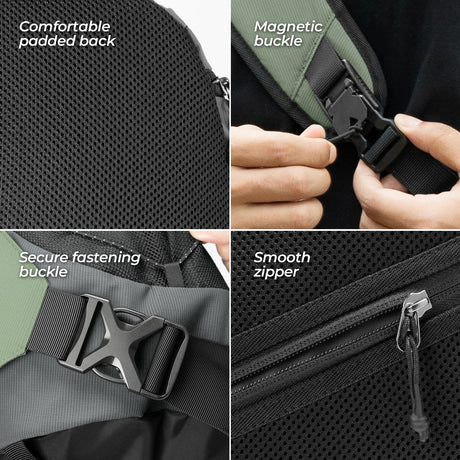 Lichte crossbody rugtas 11,5 L