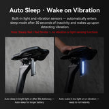 Slim fietsachterlicht met remsensor – RB02