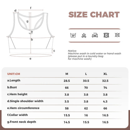 ROCKBROS sports bra for dames high impact seamless padding