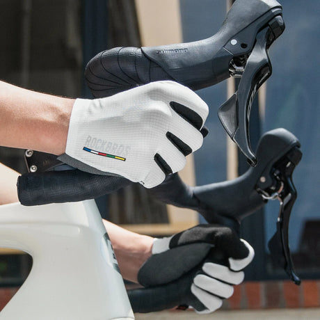 Ademende zomer fietshandschoenen met zonbescherming