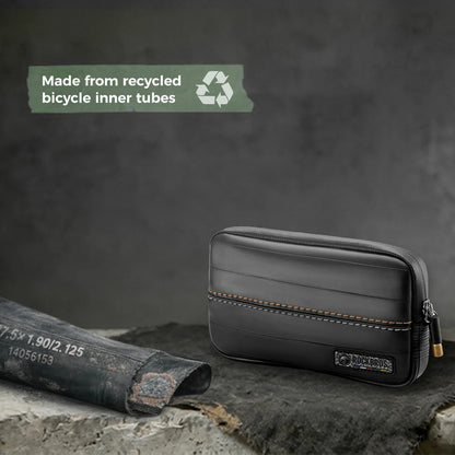 Road-to-Sky Sustainable Eco-Friendly Recycled Tire Bike Wallet 0.4L