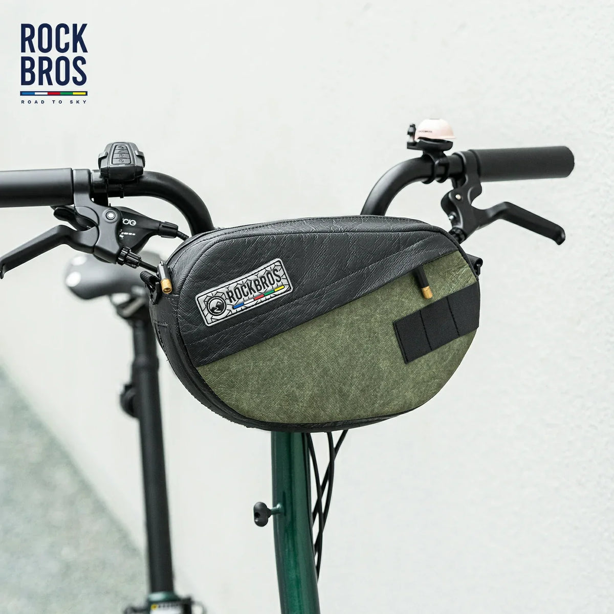ROCKBROS road-to-sky duurzame stuurtas van gerecycled rubber 2,5 l