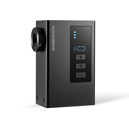 ROCKBROS mini elektrische fietspomp as240 pro met meter en auto-stop