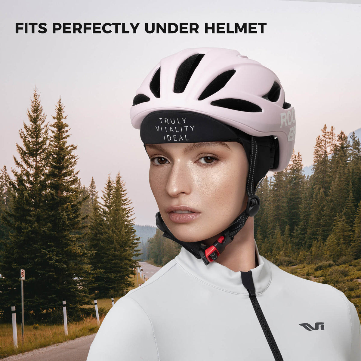 TVI thermische fietsmuts van microfleece