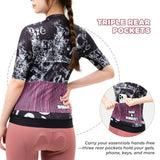 ROCKBROS ademend licht fietsshirt dames korte mouw voor zomerritten#kleur_wit#maat_s