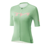 ROCKBROS ademend licht fietsshirt dames korte mouw voor zomerritten#kleur_roze#maat_s