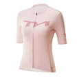ROCKBROS ademend licht fietsshirt dames korte mouw voor zomerritten#kleur_roze#maat_xs
