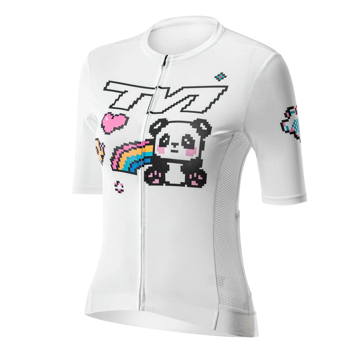 ROCKBROS ademend licht fietsshirt dames korte mouw voor zomerritten#kleur_mintgroen#maat_xs