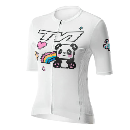 ROCKBROS ademend licht fietsshirt dames korte mouw voor zomerritten#kleur_mintgroen#maat_xs