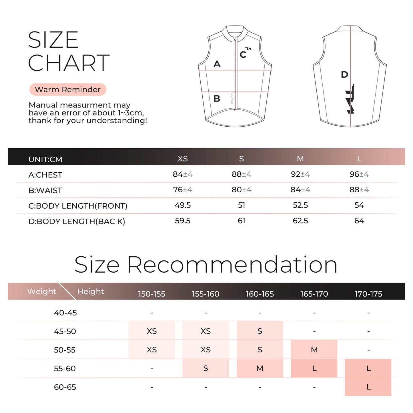 TVI windproof women's cycling vest MJ008, lightweight and breathable design for added protection during windy rides.
