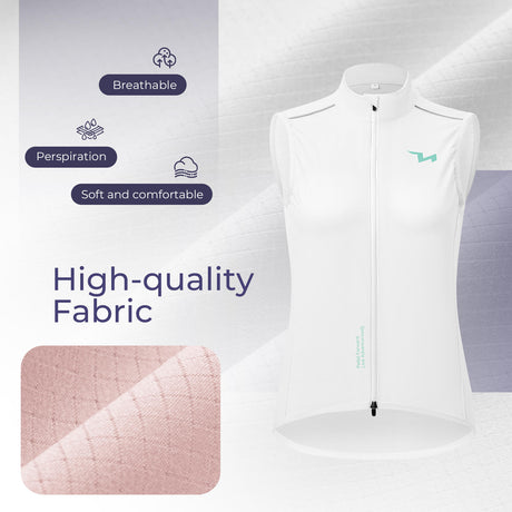 TVI MJ008 windwerend fietsgilet voor dames