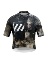 ROCKBROS heren fietsshirt Urban Camo ademend wielershirt Asphalt Echo
