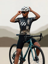 ROCKBROS heren fietsshirt Urban Camo ademend wielershirt Asphalt Echo