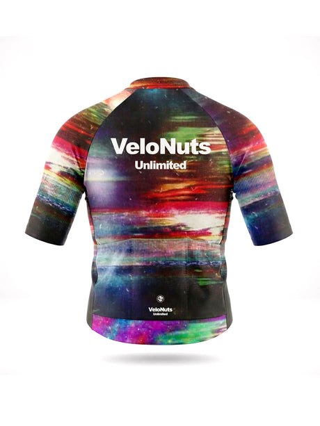 ROCKBROS heren fietsshirt Retro Signal ademend wielershirt Aurora Static