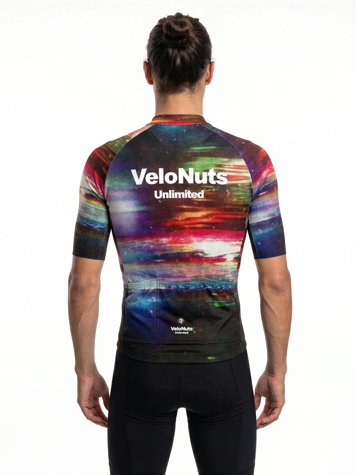 ROCKBROS heren fietsshirt Retro Signal ademend wielershirt Aurora Static