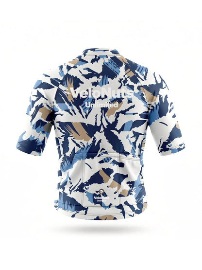 ROCKBROS heren fietsshirt Urban Camo ademend wielershirt Brush Leaf Camo