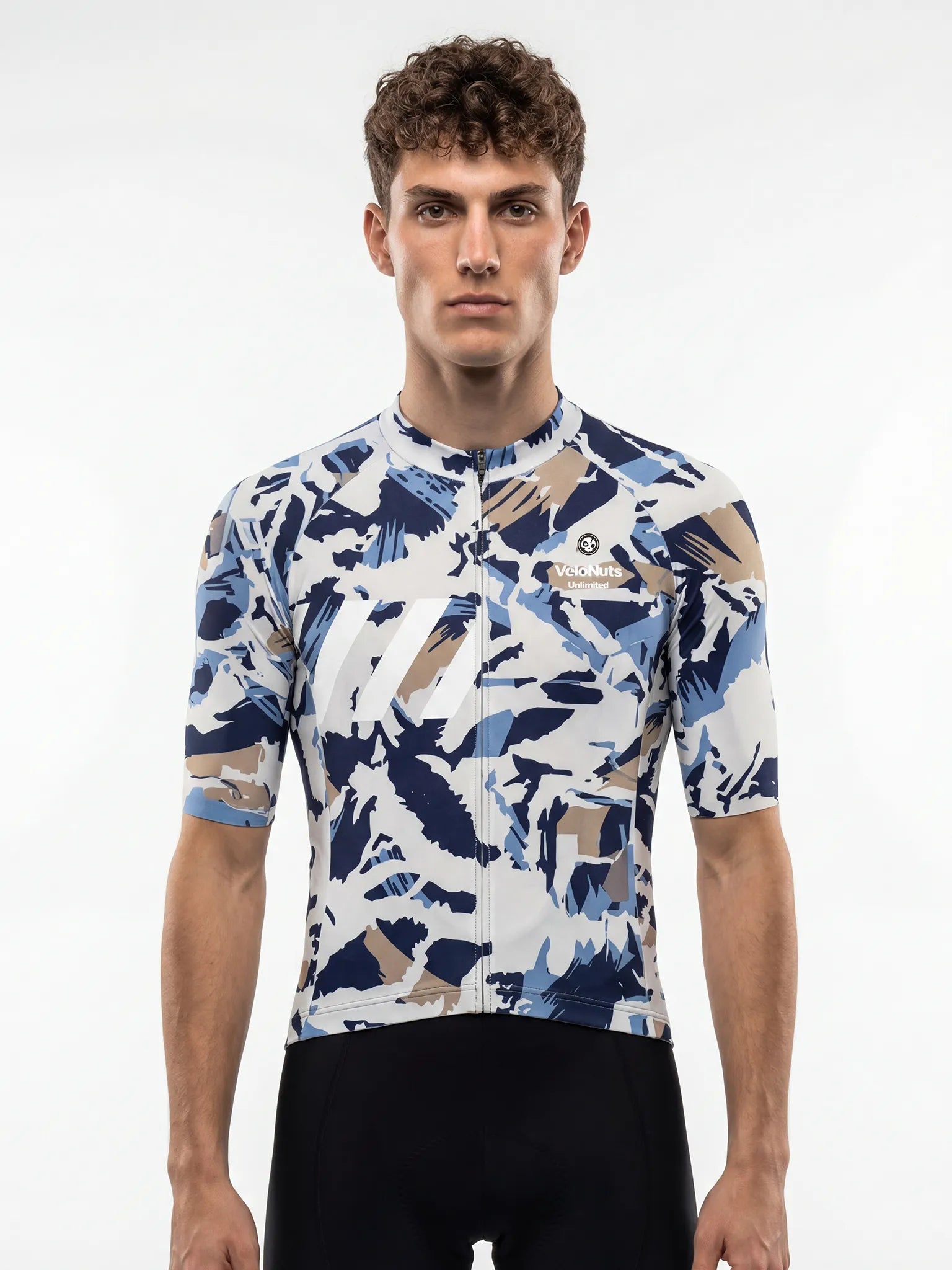 ROCKBROS heren fietsshirt Urban Camo ademend wielershirt Brush Leaf Camo