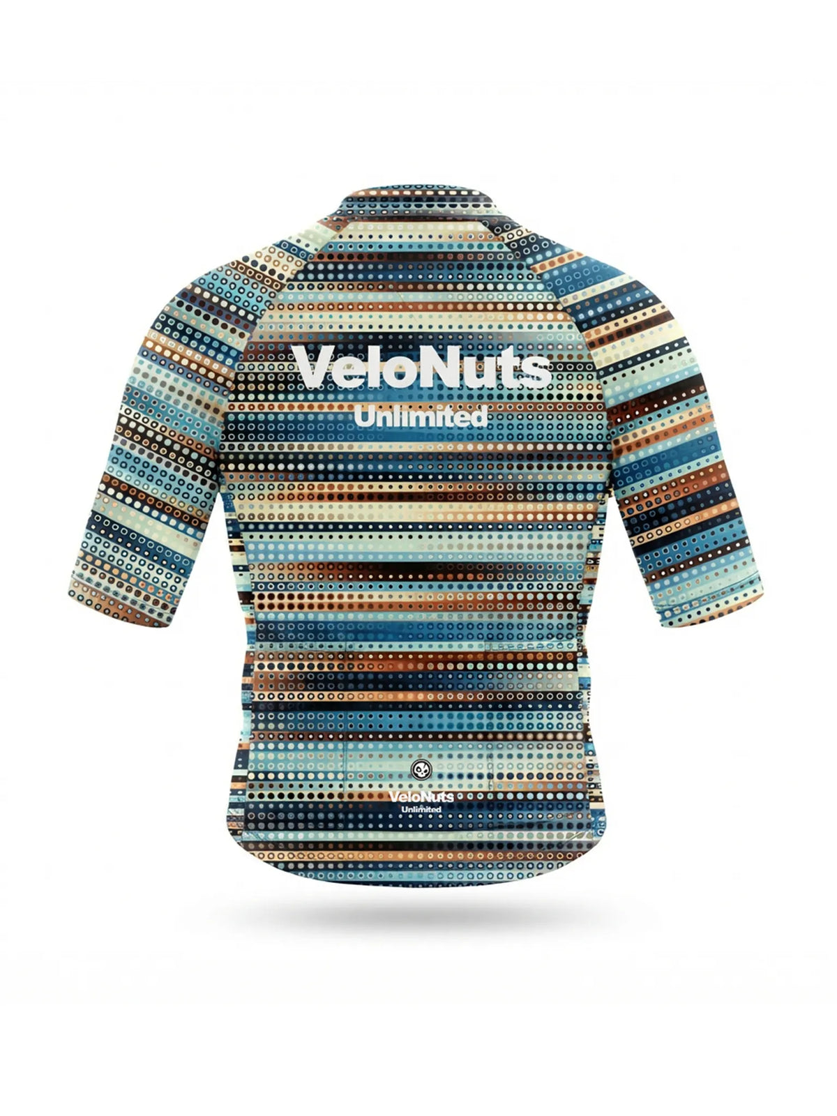 ROCKBROS heren fietsshirt Retro Signal ademend wielershirt Dotwave Stripe