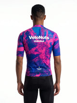 ROCKBROS heren fietsshirt Ink Burst ademend wielershirt Emerald Splash